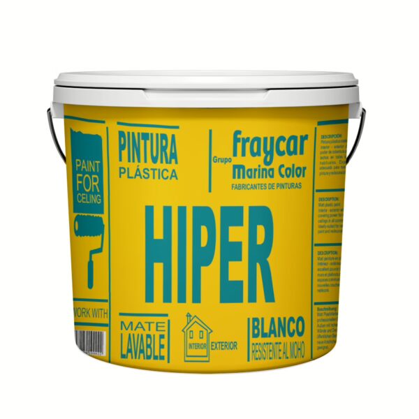 Pintura paredes y techos</span><br><SPAN STYLE="color:#1e6fb6;font-weight:bold;">Mate Hiper</span><br><SPAN STYLE="font-size:14px;color:#1e6fb6;">Calidad:</SPAN><img src="../../../1estrella.jpg">