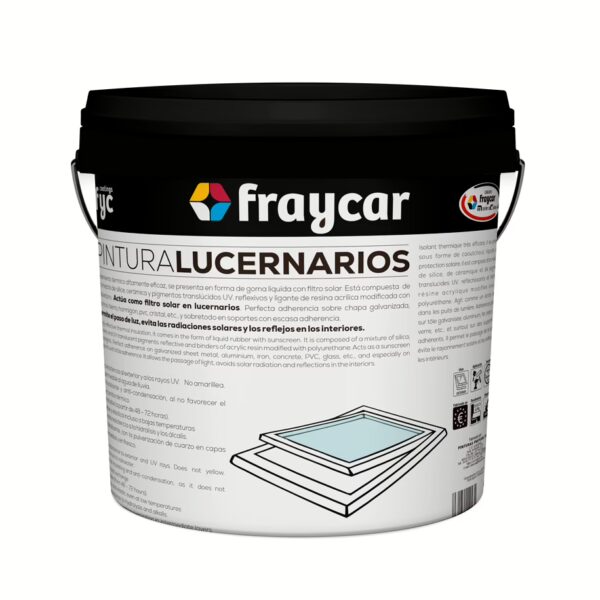 Productos para para uso específico<br><SPAN STYLE="color:#1e6fb6;font-weight:bold;">Pintura Lucernarios</span>