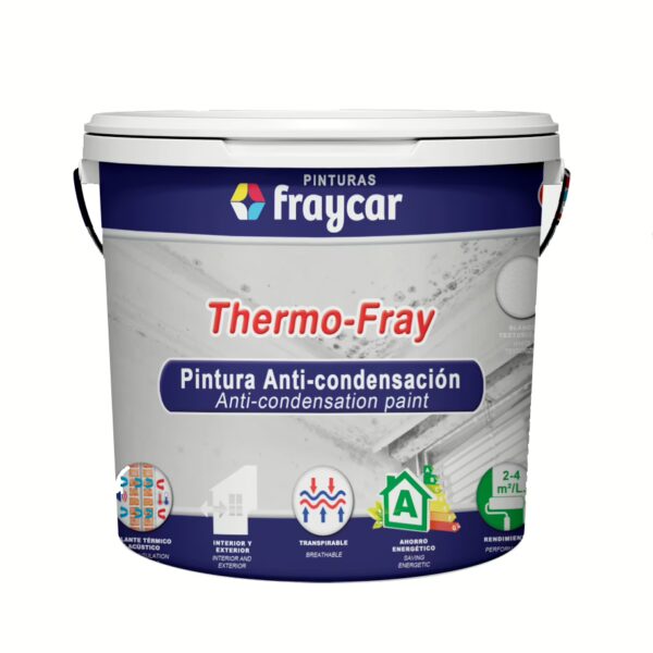 Pintura paredes y techos</span><br><SPAN STYLE="color:#1e6fb6;font-weight:bold;">Thermo-Fray Anticondensación</span><br>