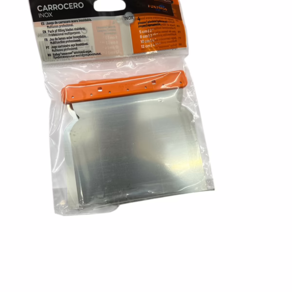 JUEGO CARROCERO INOX.4 PIEZAS