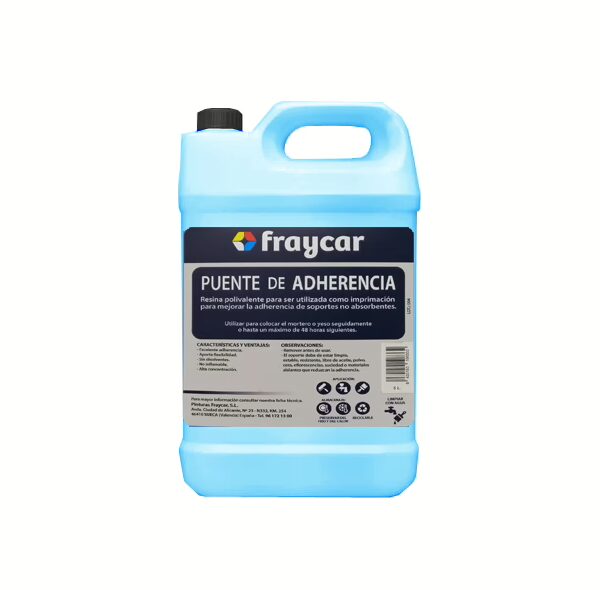 Preparación, fondos e imprimaciones<br><SPAN STYLE="color:#1e6fb6;font-weight:bold;">Puente De Adherencia Con Bioplástico</span>