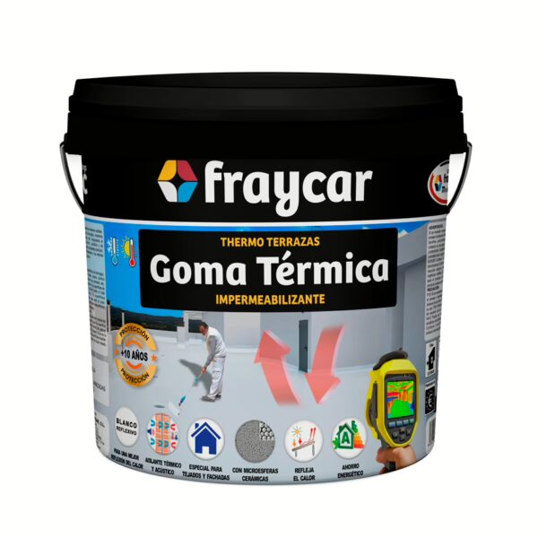 Productos para para uso específico<br><SPAN STYLE="color:#1e6fb6;font-weight:bold;">Thermo-Fray Goma Térmica</span>