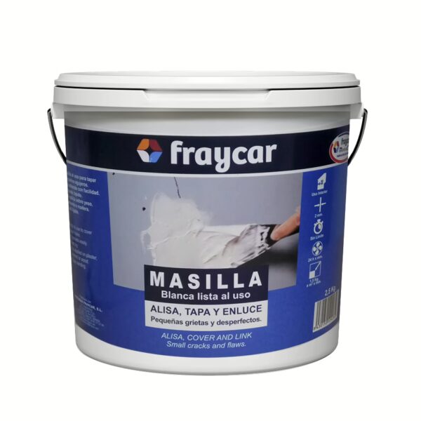 Productos para para uso específico<br><SPAN STYLE="color:#1e6fb6;font-weight:bold;">Masilla Al Uso</span><br>