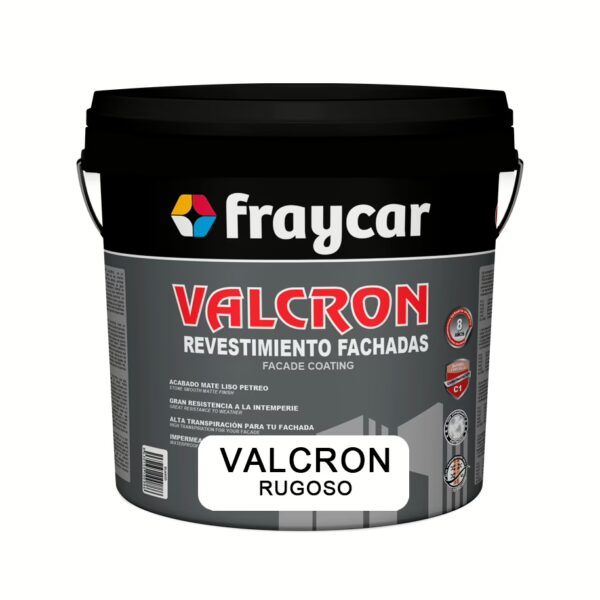 Pintura de fachadas<br><SPAN STYLE="color:#1e6fb6;font-weight:bold;">Valcron Rugoso</span><br><SPAN STYLE="font-size:14px;color:#1e6fb6;">Calidad:</SPAN><img src="../../../4estrellas.jpg">
