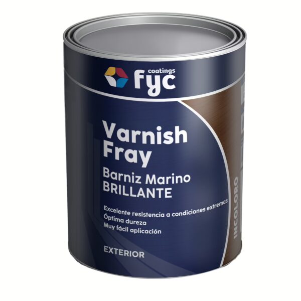 Tratamientos de la madera<br><SPAN STYLE="color:#1e6fb6;font-weight:bold;">Varnish Fray Marino</span>